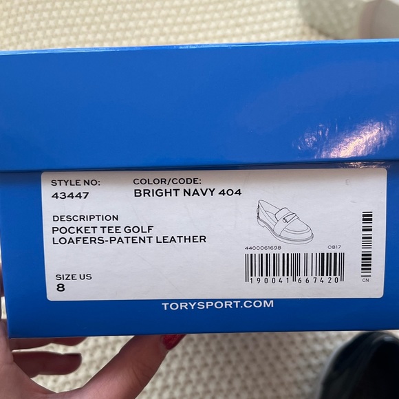 TORY SPORT: Pocket Tee Golf Loafers